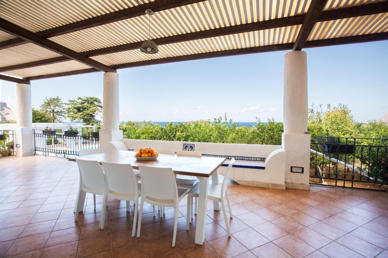 Villa Maria Una Finestra Sul Mare Valderice Exterior photo