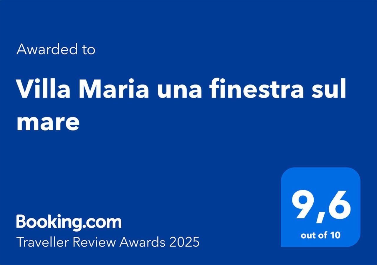 Villa Maria Una Finestra Sul Mare Valderice Exterior photo